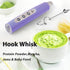 Milk Frother Handheld Rechargeable - Electric Whisk 3 Speed Adjustable, Coffee Frother Wand with 3 Stainless Whisks, Electric Foam Maker, Drink Mi...
