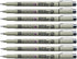 Sakura Pigma Micron pen 08 Black felt tip artist drawing pens - 8 pen set...