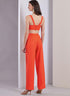 Vogue Misses' Lined Bra Top, Flared Skirt and Pants Sewing Pattern Packet, Design Code V1961, Sizes 14-16-18-20-22...