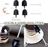 OaaXbbECco Novelty Mini Shovel Shape Spoons Cute Disposable Plastic Dessert Spoons (100 black+white model 2)...