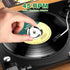 Facmogu 45 RPM Record Adapter, 7 Inch Vinyl Record Solid Aluminum Adapter, 45 Adapter for Vinyl Record Players Turntables, 45 RPM Vinyl Conversion...
