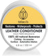 Leather Conditioner - Natural Clear Leather Repair Care Balm - Waterproofing Leather Salve Restorer, Softener & Protector - for Upholstery, Furnit...