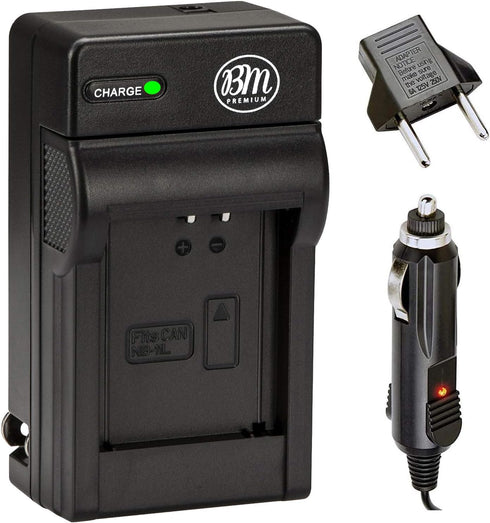 BM NB-11LH Battery Charger for Canon PowerShot Elph 110, Elph 130, Elph 135, Elph 140, Elph 150, Elph 160, Elph 170, Elph 180, Elph 190, Elph 320,...