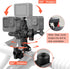 Bike Motorcycle Handlebar Action Camera Mount Holder for Gopro Insta360 AKASO Mevo Start DJI Action cameras, Super Clamp Bracket with Magic Arm 1/...