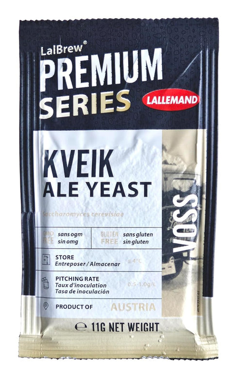 Lallemand Voss Kveik Ale Yeast - LalBrew 11g Sachet...