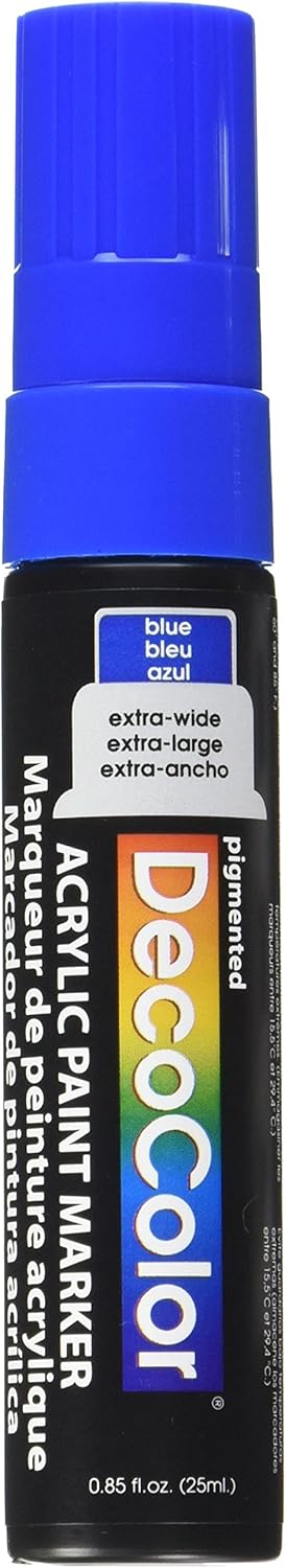Uchida of America 15 MM Decocolor Acrylic Marker, Blue...