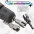Pack-2 Hex Shank Nut, Butterfly Hole Socket Wrench, Power Wing Nut Driver, Universal Automobile Accessories, for Most Cars, Trucks and Vans (Black...