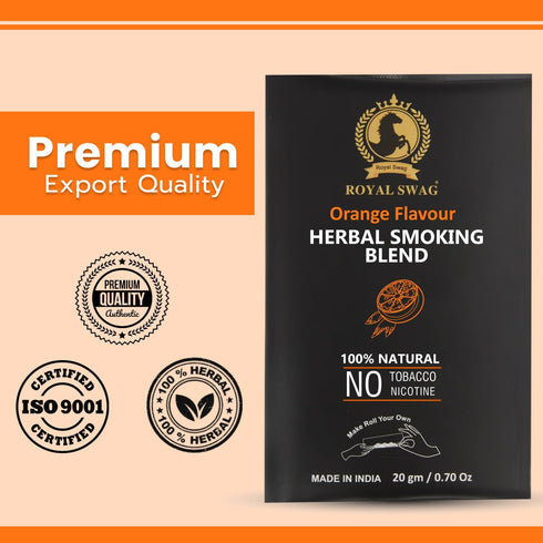 Ayurvedic Herbal - 100% Tobacco Free & 100% Nicotine Free Organic Herbs Mix Blend 20 Gram (0.7 oz)...