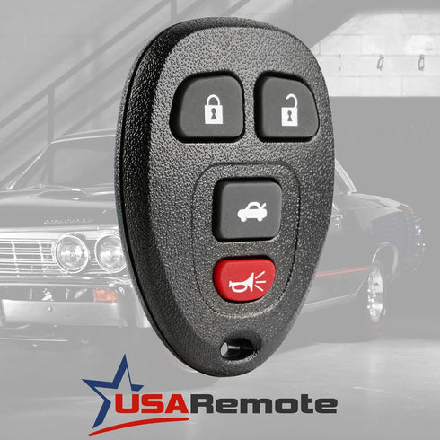 Keyless Entry Remote Ignition Key fits Buick Lucerne / Chevy Impala Monte Carlo / Cadillac DTS (OUC60270, OUC60221)...