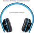 2024 Kids Bluetooth Headphones BT6002 Wireless Headphones for Kids Children Adults for School Foldable Headset for 18 Hours for PC/Phone/Tablets/T...