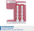 STORAGENIE Coffee Pod Holder for Kerig Kcup, Red Side Mount K Cup Storage, Coffee Pod Organizer, Perfect for Small Counters...