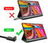 AGVEE 1 Pack (Long Side Inward) 180 Degree Angled Mini HDMI Male to HDMI Female Adapter, U-Shaped 4K@60HZ Converter Coupler Connector Extender for...