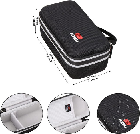 EVA Carrying Case Compatible with kimire/Kicteck/Sony HDRCX405/Canon VIXIA HF R800 R700 Video Camera Camcorder Digital Camera Recorder (Case Only)...