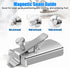 TOOVREN Upgraded Magnetic Seam Guide for Sewing Machine, Magnetic Seam Guide with Clip, Universal Seam Guide, Hemmer Guide, Multifunctional Hem Gu...