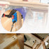 Pocket Hole Jig 14Pcs Kit - Woodwork Guides Joint Angle Tool Carpentry Locator - 15° Woodworking Inclined Hole Fixture 6/8/10mm Drill Bits Dowel S...