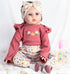 Reborn Baby Dolls Clothes 24inch Outfits Accessories 4pcs Set for 22"- 24" Reborn Baby Girl Dolls Newborn...