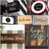 Letter Stencils for Painting on Wood - 42 Pack Large Alphabet Stencil Templates with Numbers and Signs, Reusable Letters and Numbers Stencils in 2...