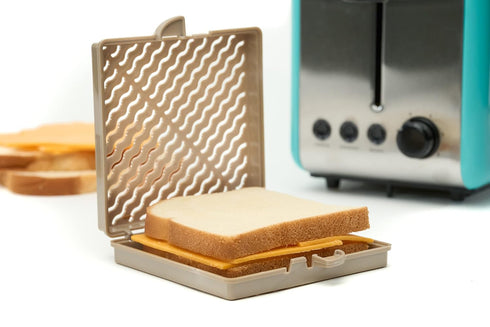 Toaster Grilled Cheese - Made quickly, No messy frying pan ! Enjoy !...