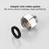 Water Line Adapter, 4 PCS Pipe Fittings in 1/2" Female to 3/8" Male Reducer Adapter, Compression Fitting for Kitchen Bathroom Faucet Supply Hose, ...
