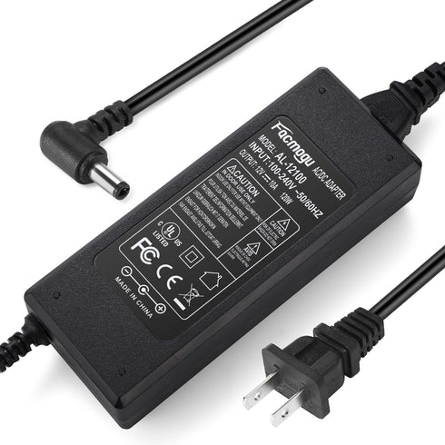 Facmogu 12V 10A Power Supply AC to DC Adapter, AC to DC Converter 100V-240V to 12V 10A 120W, 12 Volts 10 Amps Power Transformer 5.5x2.5mm & 5.5x2....