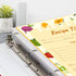 Recipe Protectors, Holds Standard 8.5" x 11" Paper, 30 Pack, Reinforced Holes, Refill Sheets For 3 Ring Binders...