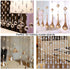 Fushing 100Pcs Stainless Split Rings, Crystal Chandeliers Connectors for Chandelier, Curtain,Suncatchers, Crystal Garland,Necklaces, Keys, Earring...