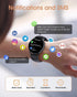 Holiday Smart Watches for Women Men, 1.32” Full Touch Screen Heart Rate/Sleep Monitor/Pedometer, IP68 Waterproof Fitness Watch for Android iOS Pho...