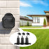 3Pcs Wall Mount Bracket for Blink Outdoor 3rd & 4th Gen, 360 Degree Adjustable Strong Adhesive Mount, 2 Ways Installation VHB Stick On or Screws, ...