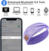 Bluetooth Headband for Women, HD Speakers Bluetooth 5.0 Wireless Headband Headphones, Fashion Grey Head Band with Knotted/Twist Design for Yoga, W...