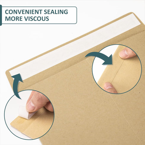 20Pcs 10x13 Self Seal Catalog Envelopes, Mailing Envelopes, Printable Manilla Envelopes, Security Envelopes Peel and Seal, Large Envelopes for Inv...