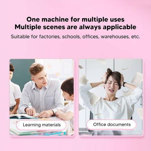 Hand Held Stapler, Office stapling Machine Paper, stapling Machine Paper Stapler Mini Stapler for Factories Schools Offices Warehouses (Transparen...