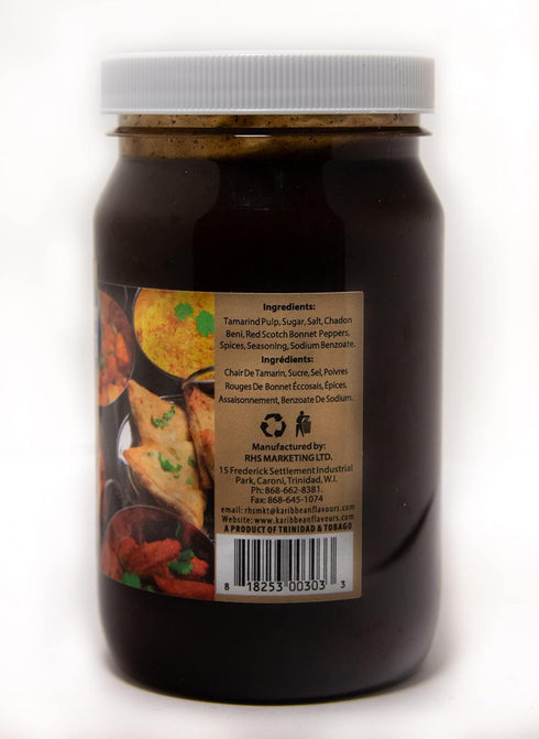 Premium Spicy Tamarind Chutney|Sauce 15 Oz (Tamarind) - Great Dipping Sauce For Samosas | Topping For Fish | Makes Sandwiches Taste Better...