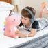 Dinosaur Stuffed Animal Plush Toys, Cute Dinosaurs with Unicorns Plush Toy Dolls, Soft Dino Plushies for Kids Plush Doll Gifts for Boys Girls (Pin...