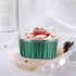 EUSOAR Aluminum Foil Cups, 5 oz 50pcs Baking Cups with Lids, 3.34"x2.59"x2.35" Snacks Desserts Flan, Cupcake Pie Ramekin, Recyclable Catering Wedd...