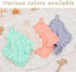 Loveys for Babies, 2 Pack Organic Cotton Muslin with Attachable Snap Closure - Loveys for Babies Newborn Baby Lovey Security Blankets for Babies B...