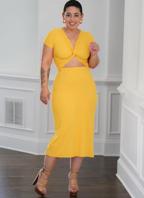 Simplicity Easy Misses' Knit Dress Sewing Pattern Packet by Mimi G Style, Design Code S9778, Sizes 8-10-12-14-16, Multicolor...