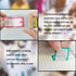Extractable PET Arrow Clear Sticky Notes, Page Tabs, Sticky Tabs for annotated Book Page Markers and categorized Document Bookmarks(2 Sets/Box)...