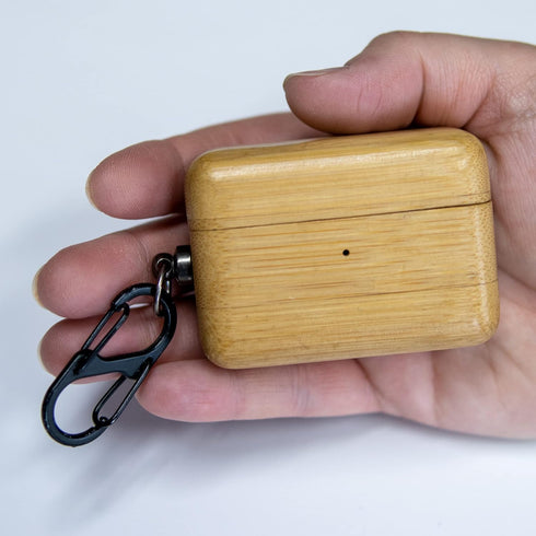 Natural Wood Airpods Case - Cover Case Protector Skin Compatible with AirPods Pro Wireless Charging Case Made of Unique Wood Accessories (AirPods ...