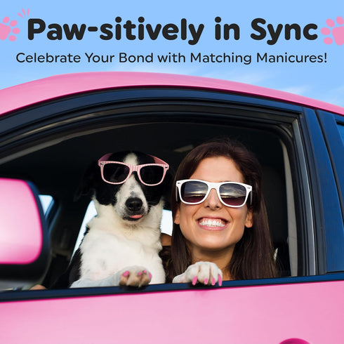 Dog Nail Polish Pens Quick Dry 15 Colors - Pet Nail Polish for Dogs or Cats, Easy Application Dog Safe Nail Polish, Fast Dry Dog Polish - Great Gi...