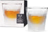 Viski Glacier Whiskey Glass, Double Walled Chilling Whiskey Glass, Active Cooling Gel, 6 Ounces, Clear Glass, Chilling Technology, Set of 1...