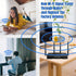 PROBOX AW140 8dBi WiFi Bluetooth Dual Band Omni Directional Antenna 2.4GHz/5GHz Long Range RP-SMA Male for WiFi Router Network devices PCI-E card ...