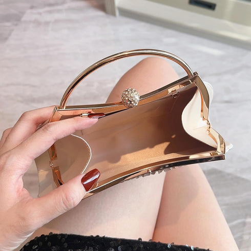 Clutch Purses for Women Evening Bags With Detachable Chain Strap for Cocktail Party Wedding with Pleated...