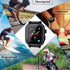 for Apple Watch Case 44mm Waterproof Case, IP68 Full Body Protection Case with Screen Protector and Band, Case Cover for iWatch Series 6/5/4/SE 44...