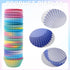 600 Pack Cupcake Liners Cupcake Baking Cups Standard Size Muffin Liners for Wedding Birthday Pride Party Candy Cake Decorations Supplies(12 Styles...