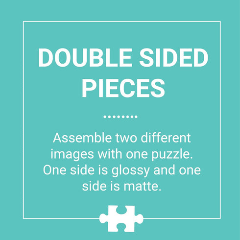 Galison Gray Malin at The Parker Double-Sided Puzzle, 500 Pieces, 24” x 18” – Art Jigsaw Puzzle Featuring Malin’s Iconic Photography–Thick, Sturdy...
