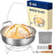 Bread Sling Stainless Steel, Reusable Sourdough Bread Sling Dutch Oven, Nonstick & Easy-to-Clean Sourdough Baking Sling for Dough Transfer...
