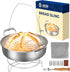 Bread Sling Stainless Steel, Reusable Sourdough Bread Sling Dutch Oven, Nonstick & Easy-to-Clean Sourdough Baking Sling for Dough Transfer...