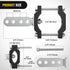 Nilight Motorcycle Light Bar Tube Clamp Bracket Fit from 0.7 to 2Inch Round Tube Mounting Brackets Offroad LED Light Pods Front Fork Lights Roof R...