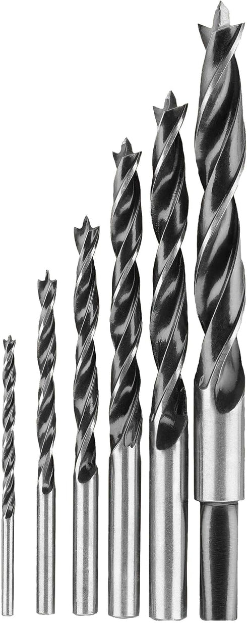 DEWALT Drill Bit Set, Brad Point, 6-Piece (DW1720) , Black...