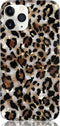 J.west Case Compatiable with iPhone 13 Pro 6.1 inch,Sparkly Animal Leopard Print Pattern Vintage Cheetah Glitter Translucent Clear Soft TPU Slim P...